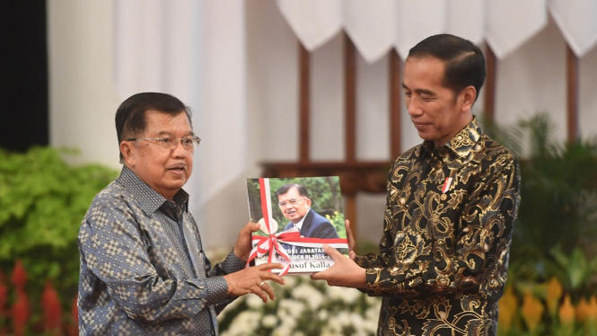 Perpisahan Kabinet Kerja Jokowi-JK Jusuf Kalla