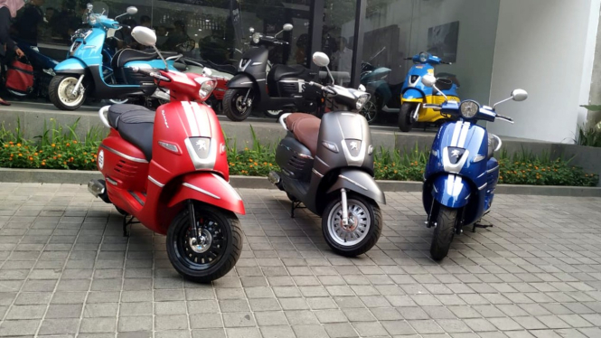 Model baru Peugeot Django meluncur di Jakarta