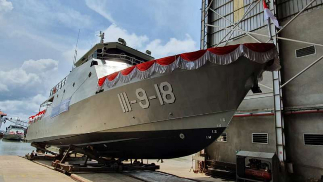 Ilustrasii Steadfast Marine siap antar kapal pesanan TNI.