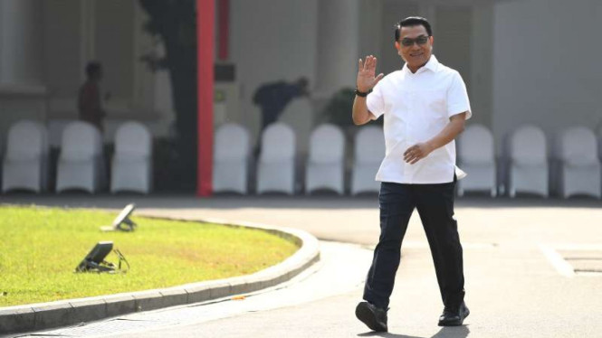 Moeldoko di Istana Kepresidenan Jakarta
