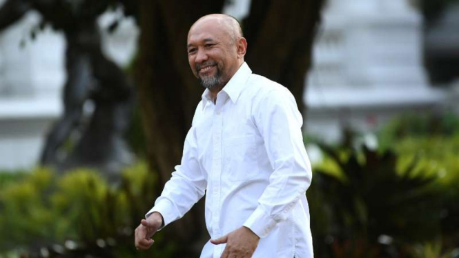 Teten Masduki di Istana Kepresidenan Jakarta