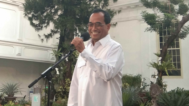 Budi Karya Sumadi di Istana Negara