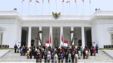 Jajaran Menteri Kabinet Indonesia Maju