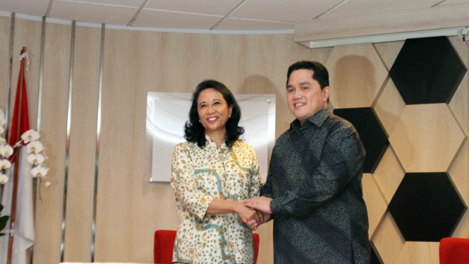 Sertijab Menteri BUMN Erick Thohir