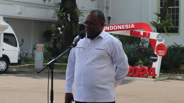 Wakil Menteri PUPR, Wempi Wetipo.