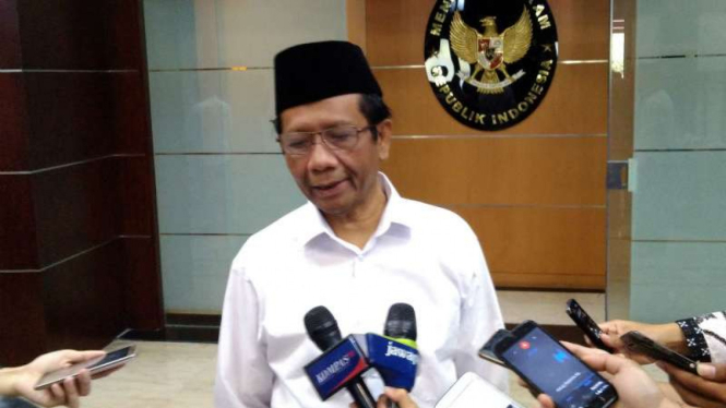 Menteri Koordinator Politik, Hukum dan Keamanan, Mahfud MD.