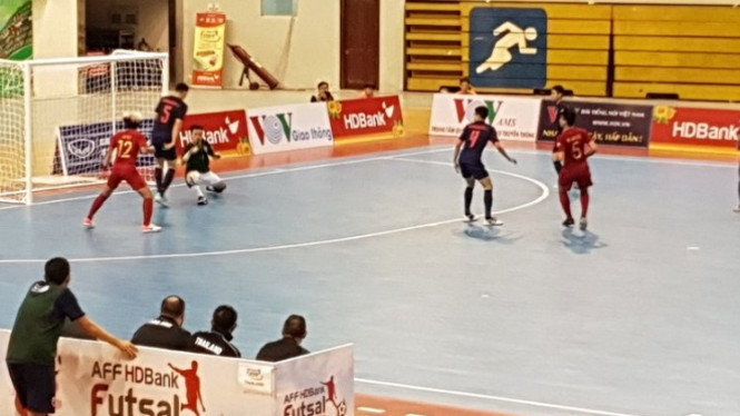 Timnas Futsal Indonesia Vs Thailand 