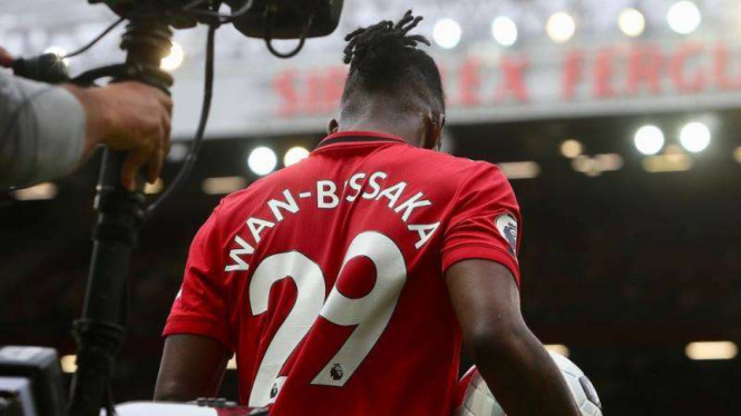 Pemain belakang Manchester United, Aaron Wan-Bissaka