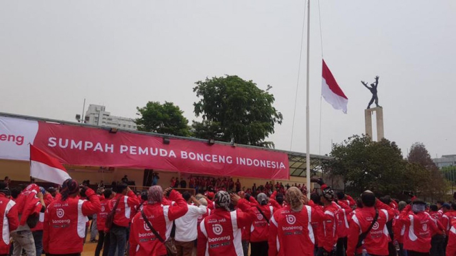 Driver Bonceng rayakan Sumpah Pemuda