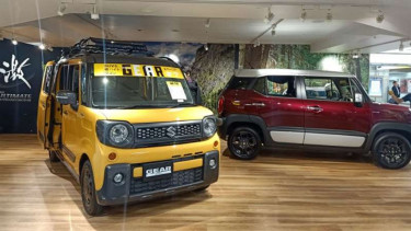 Suzuki Gear yang menjadi salah satu model kei car di Jepang