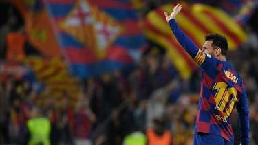 Megabintang Barcelona, Lionel Messi
