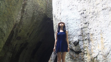 Poto diluar gua belanda