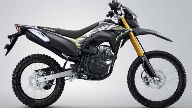 Honda CRF150L warna Extreme Grey