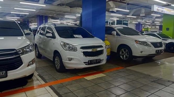 Ilustrasi mobil bekas.