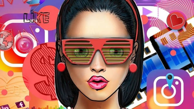 Ilustrasi influencer.