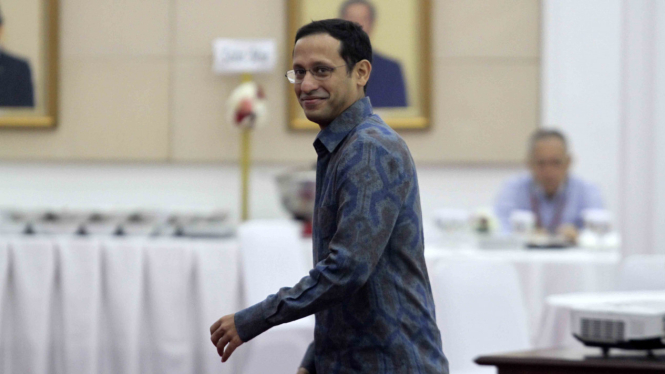 Menteri Pendidikan dan Kebudayaan Nadiem Makarim.