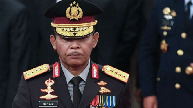 Mantan Kapolri Jenderal  (Purn) Idham Azis 