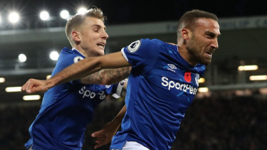 Penyerang Everton, Cenk Tosun