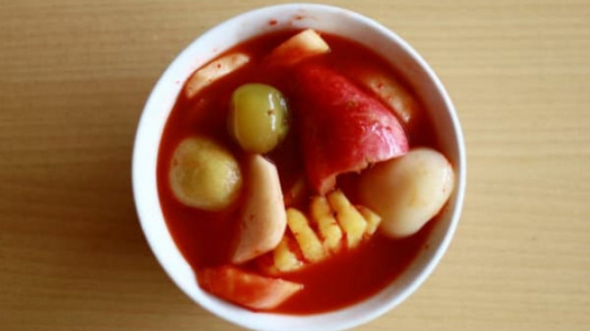 Ilustrasi asinan buah