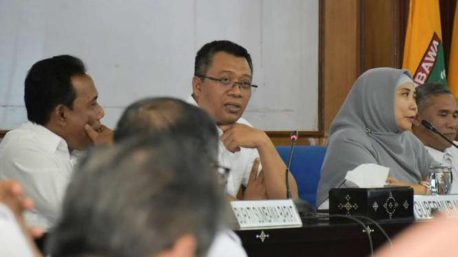 Pertemuan Gubernur NTB Zulkieflimansyah.