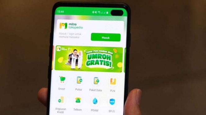 Aplikasi Tokopedia