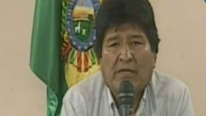 Presiden Bolivia Evo Morales mengundurkan diri
