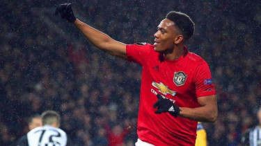 Penyerang Manchester United, Anthony Martial