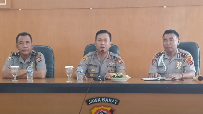 Wakapolres Majalengka (tengah) Kompol Hidayatullah