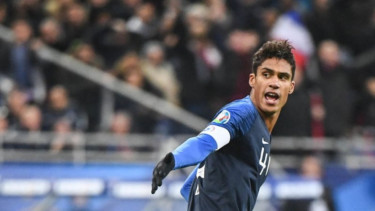 Pemain Timnas Prancis, Raphael Varane.