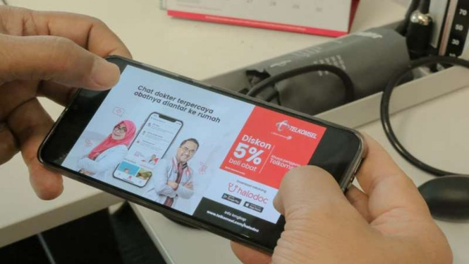 Telkomsel kerjasama dengan Halodoc