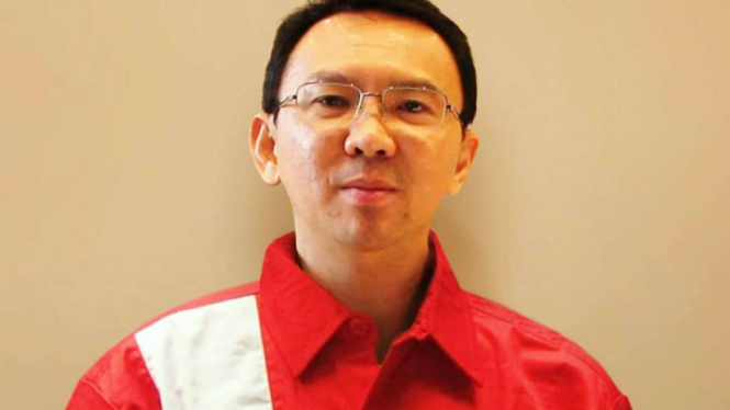 Foto rekaan Ahok menggunakan seragam petugas SPBU