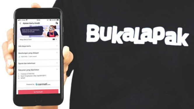 Cermati Gandeng Bukalapak Luncurkan Fitur Pengajuan Kartu Kredit Online