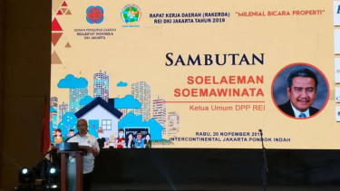 Ketua Umum DPP REI, Soelaeman Soemawinata 