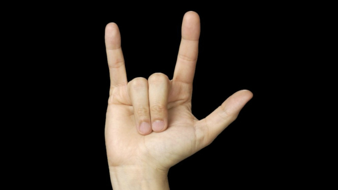 I Love You sign