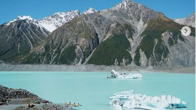 Tasman Glacier, New Zealand