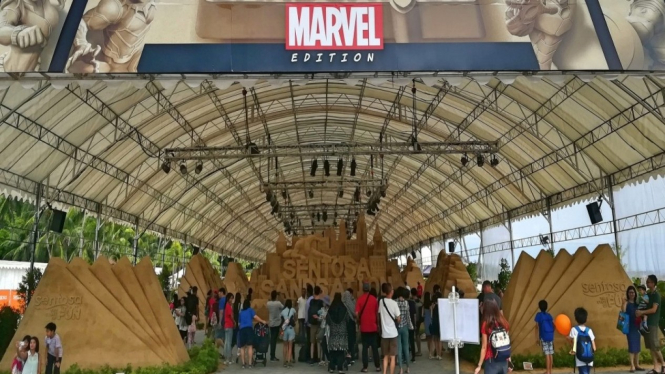 Festival Pasir Sandsation di Sentosa