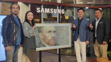 Samsung perkenalkan TV The Frame 2019
