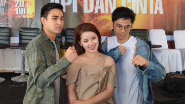 Para pemain serial Api & Cinta ANTV.