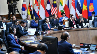 Presiden Joko Widodo di Korea Selatan.