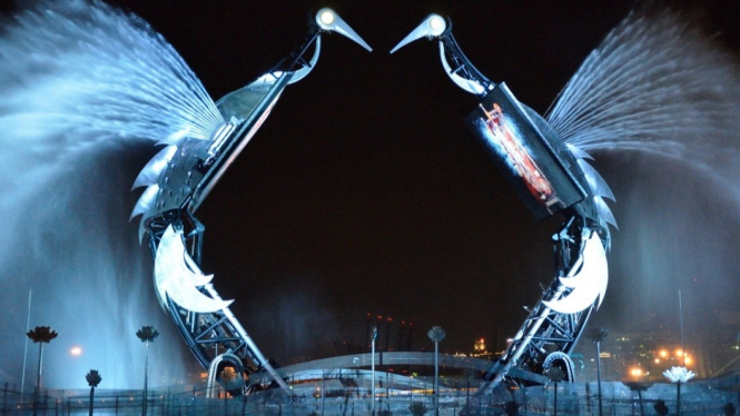 Light Show di Singapura 