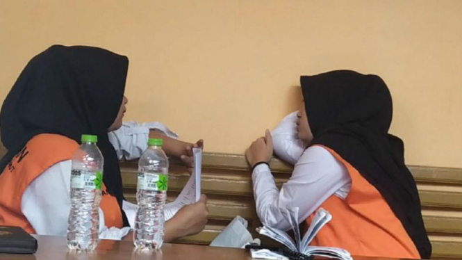 Tersangka kasus video Video Porno 'Vina Garut'