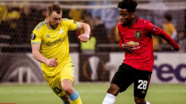 Duel FC Astana vs Manchester United.