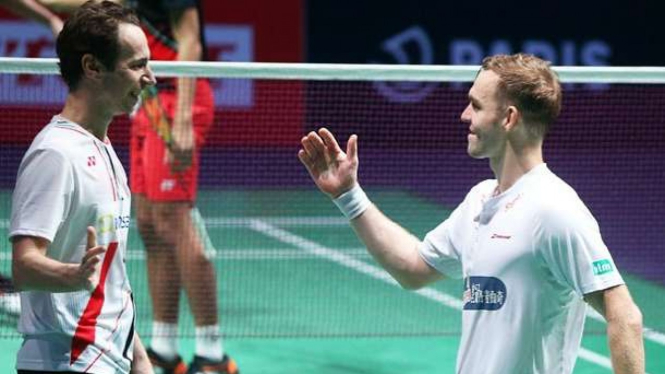 Mathias Boe dan Mads Conrad.
