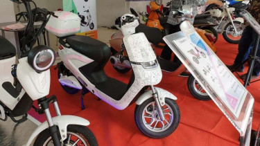 Skuter listrik BF Goodrich ikut tampil di IIMS Motobike Expo 2019