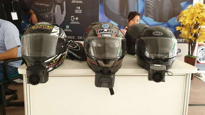 Inovasi untuk pendingin helm full face