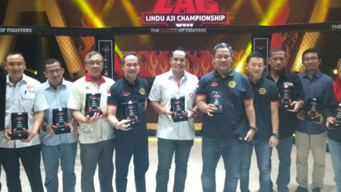 Ketua Umum KOBI, Ardiansyah Bakrie saat memberikan sambutan di Lindu Aji