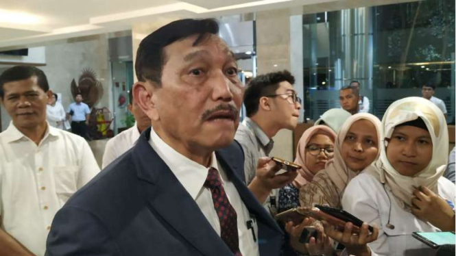 Menko Kemaritiman dan Investasi Luhut Binsar Pandjaitan
