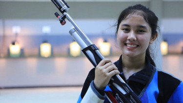 Atlet menembak putri Indonesia, Vidya Rafika Rahmatan Toyyiba