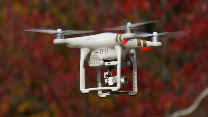 Ilustrasi drone.