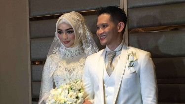 Pasangan Rezky Aditya dan Citra Kirana